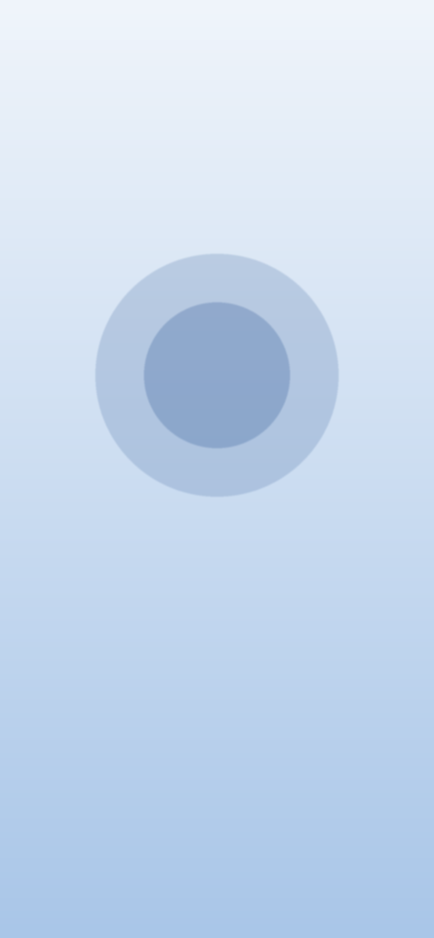 Minimal calm wallpaper in cool blue tones